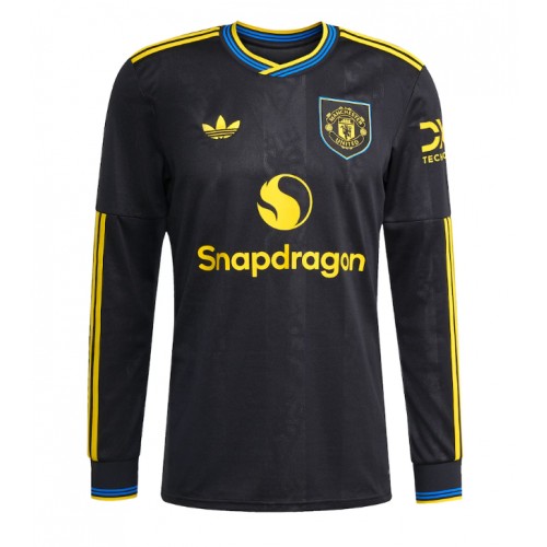 Manchester United Replica Third Stadium Shirt 2025-26 Long Sleeve Manchester United Replica Third Stadium Shirt 2025-26 Long Sleeve